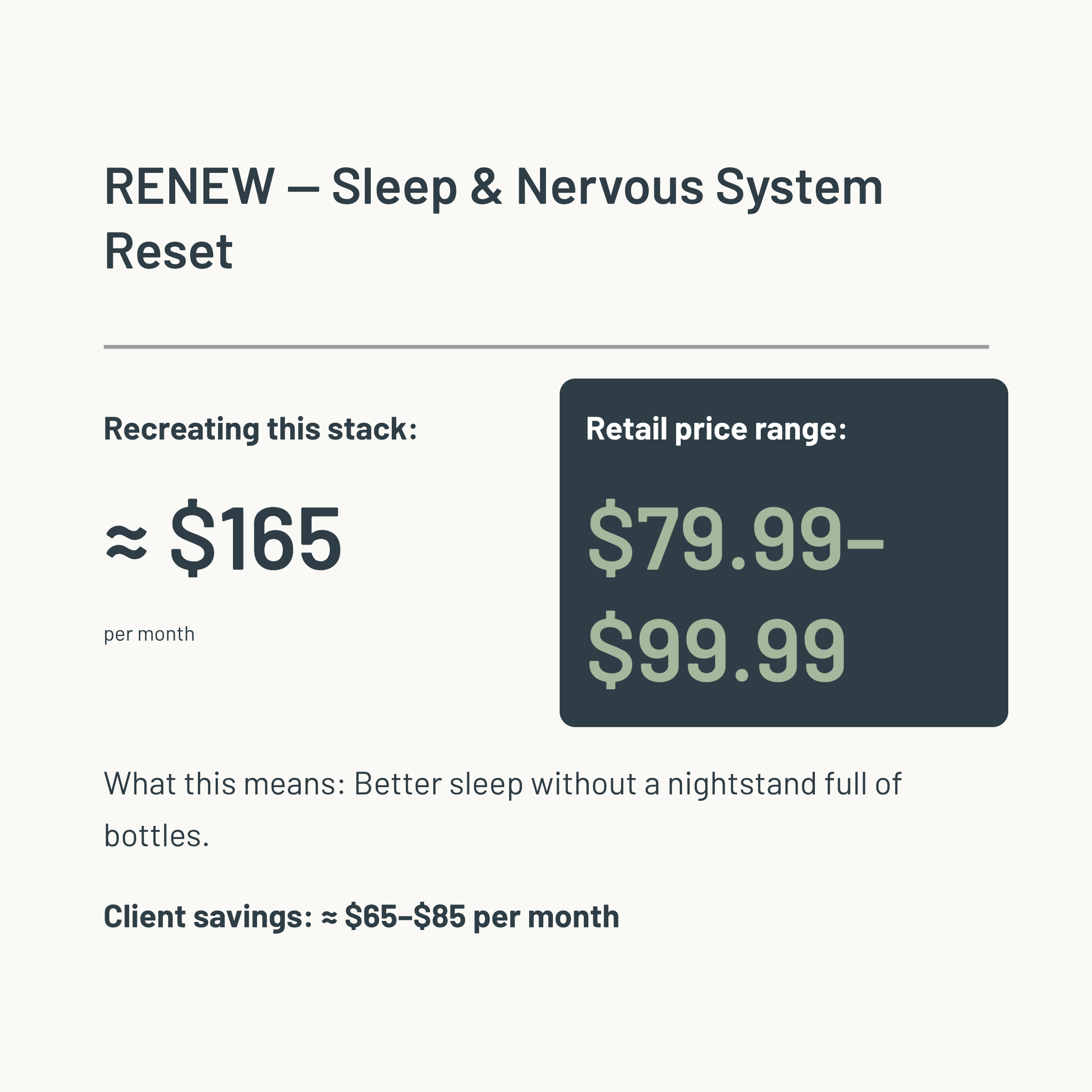 RENEW - Connective & Glow Support (Case 5ct)