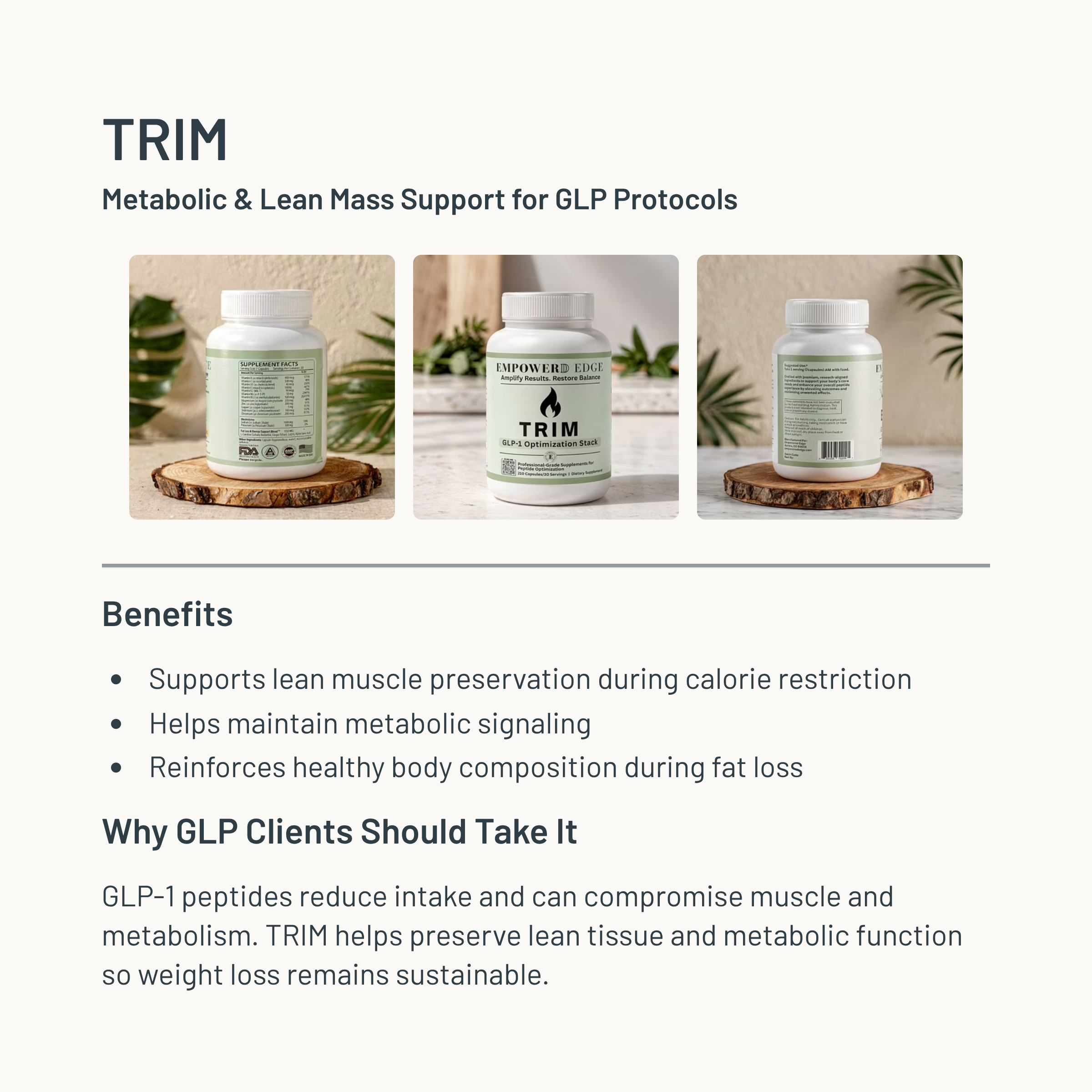 TRIM - GLP Support