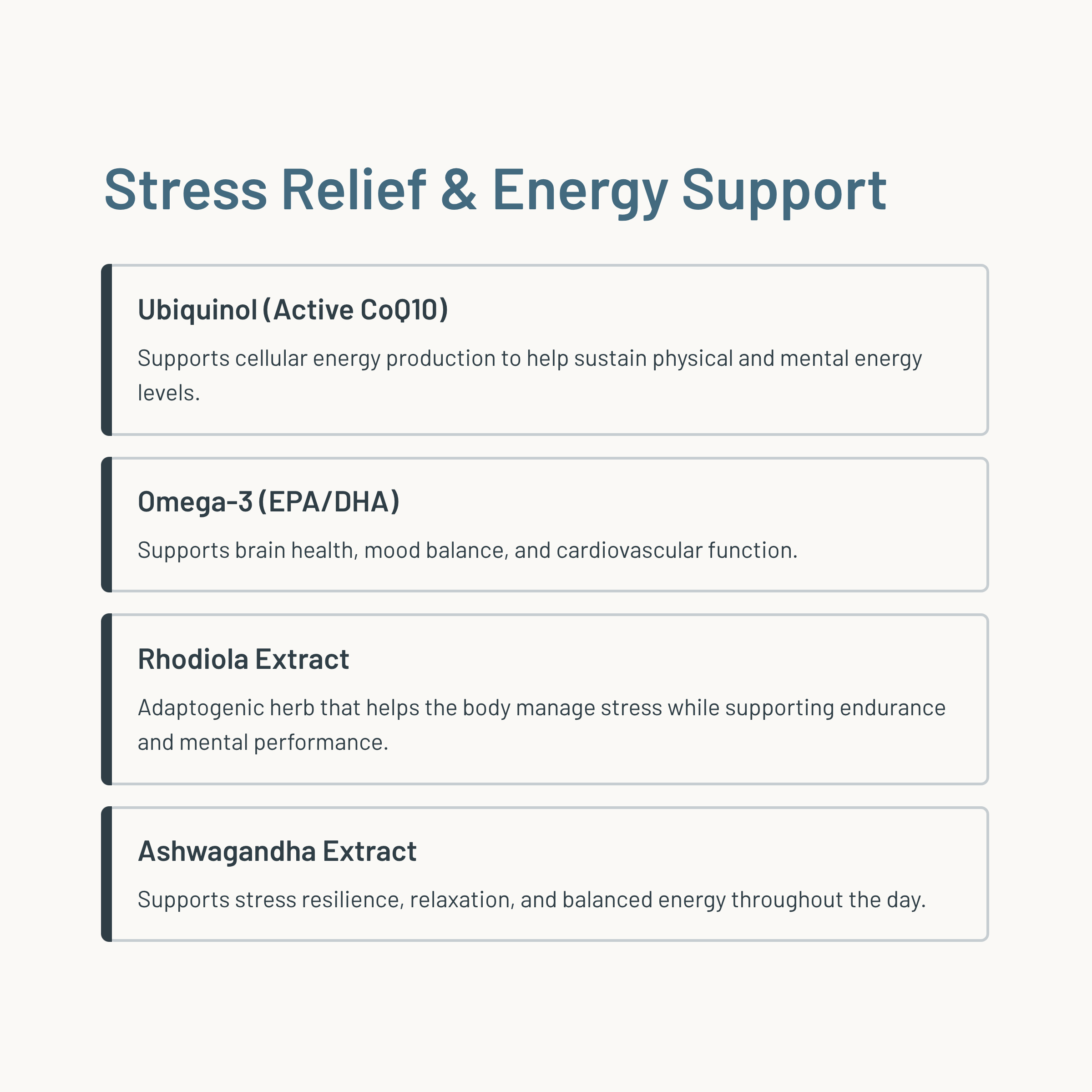 RECHARGE - Inflammation & Energy Support (Case 5ct)