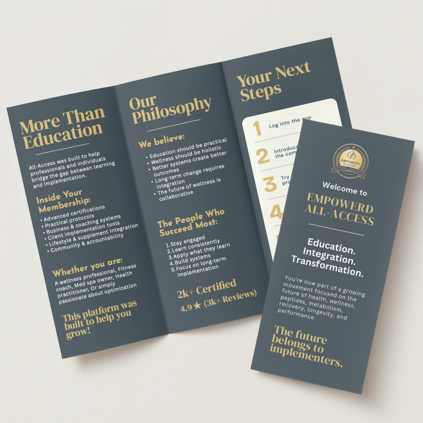 Welcome Pamphlet